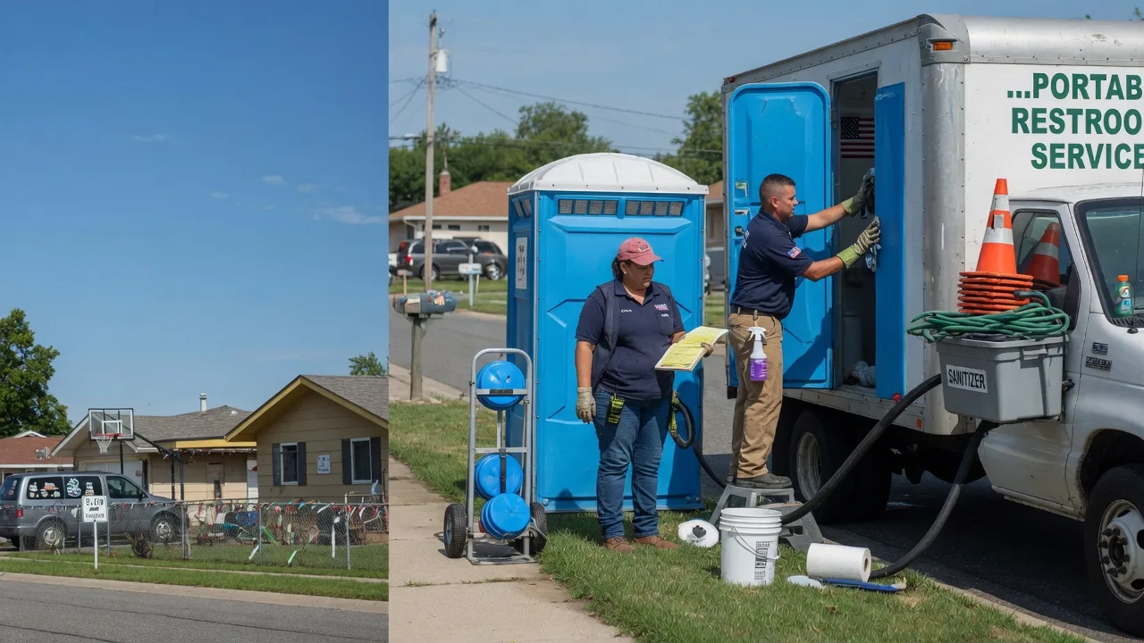 Portable Toilet Rental in West Baldwin, ME near me